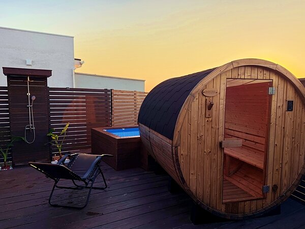 水風呂完成しました！の画像